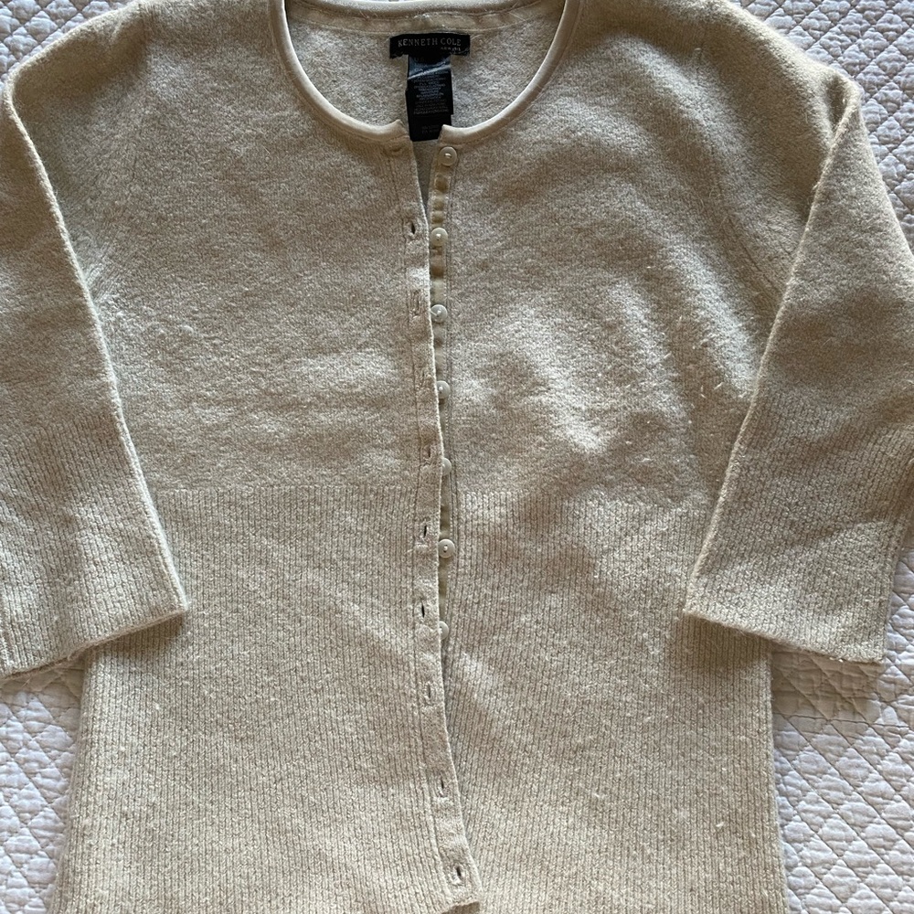 Kenneth Cole womens cardigan sweater